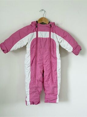 L.L. Bean Retro Colorblock Infant Snowsuit One-Piece 12–18M